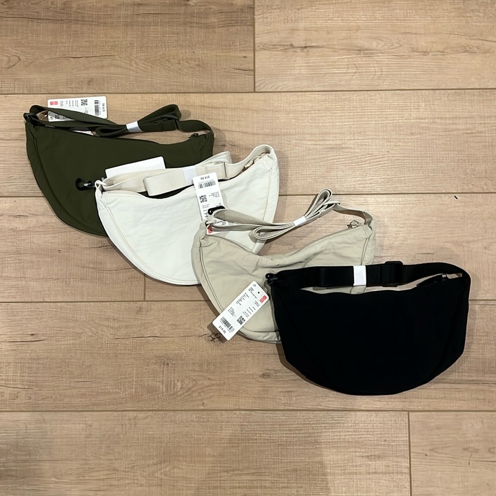 Uniqlo Moon Bag in Natural